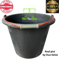 Ember Hitam Cor Plastik Karet Hitam Tebal 5 Liter Anti Pecah 6 Liter