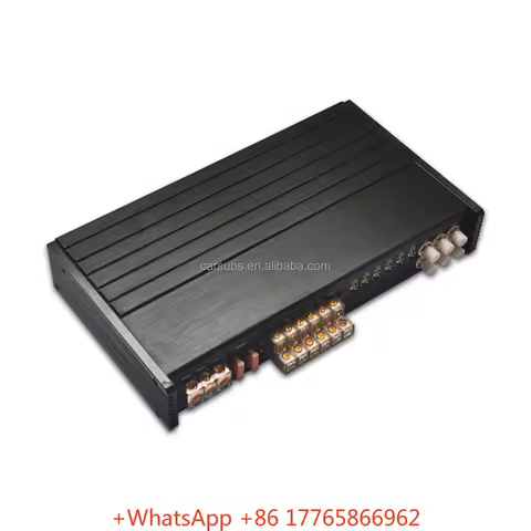 SQ Car Subwoofer Speaker Amplifier 6CH RMS 120W DSP Gain Amplifier Full Range Peak 6800W 6 Channels 
