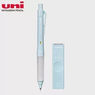 (1筆1芯)UNI限量色α-Gel Switch旋轉自動鉛筆 0.3淡藍