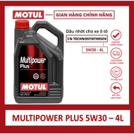 Hàng Chính Hãng - Dầu nhớt xe ô tô máy xăng MULTIPOWER PLUS 5W30 SP 4L VN