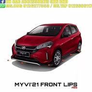 PERODUA MYVI 2022 OEM GEAR UP ABS BODYKIT SKIRITING  WITH PAINT