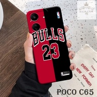 HP Case Latest C65poco - Rajacase - cellphone casing C65poco - Basket case Motif - Cellphone protect