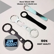 USD Front Shock Wrench CRF Shock Opener Key KLX CBR 250 Ninja 250 8-sided Key 41 & 46x50 MM
