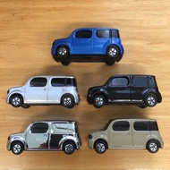 Tomica Cube Nissan 超罕有 colour sample 套裝車 無盒 中製