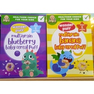 Babyfood Hay's wonder puff multigrain banana baby cereal puff 8m+ (60gm)