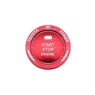 Toyota Auto Car Engine Push Start Button Cover Vios 2023 Accessories Camry Yaris Veloz Innova Rush C