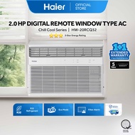 Haier HW-20RCQ32 2.0 HP Digital Remote Window Type Aircon | R32 Refrigerant | 11.65 Energy Rating | 