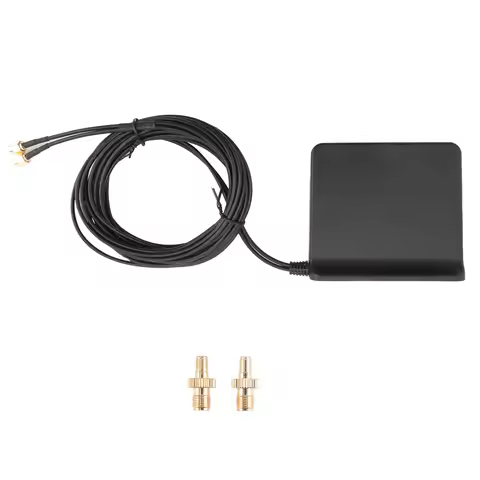 Signal Boost 5G 4G LTE 3G GSM Mimo Aerial High Gain 12Dbi 600-6000Mhz External Omni WiFi Antenna(Bla