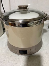 99% new Rasonic 陶瓷蒸燉湯煲（3.5公升）