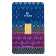 [10% OFF] HABIB 1.0g .9999 LBMA Gold Bar ( w/ Assay & Box)