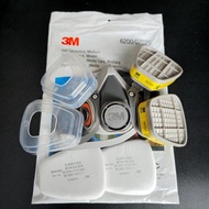 Gjah Mask 3m 6200 Half Facepiece Respirator Half Gas Mask