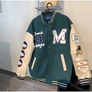 PRE ORDER [4-6 WEEKS] - M 21 Varsity Harajuku Jacket Import Stuff Style America sporty