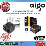 Aigo AP Power Supply AP750W AP650W AP550W Black White 80PLUS EU ATX Power Supply Gaming PSU