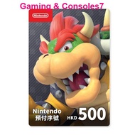 Household Supplies☂۩[🇭🇰HK] Nintendo Switch eShop Prepaid Card Credit 100-800HKD/Individual Membershi