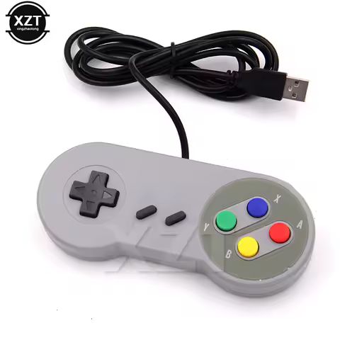 Classic USB Game Controller Super Nintendo SNES Gamepad Famicom for PC MAC Qperating Systems Joystic