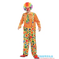 พร้อมส่งในไทย ชุดตัวตลก ชุดโจ๊กเกอร์ ชุดตัวตลกผู้ใหญ่ Clown costume Joker costume Adult clown costum