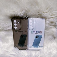Soft Case Samsung A56 5G A36 5G Silicone Casing Tpu Space Original Clear Bening Hitam Hitam Hitam