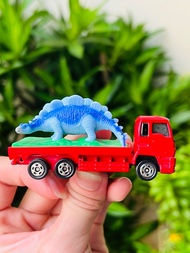 Hobby Store xe mô hình Tomica Isuzu Truck ( Hàng xé Set Dinosaur Motor Lorry )