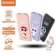 (diskon) basike powerbank fast charging 10000 mah mini murah cute