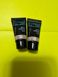 Combo 2 tuýp [Minisize 5ml] Kem Nền Maybelline Mịn Nhẹ Kiềm Dầu Fit Me SPF 22