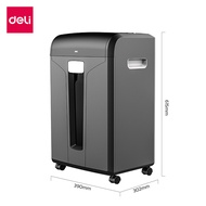 DELI  เครื่องทำลายเอกสาร A4 เครื่องย่อยกระดาษ ทำลายกระดาษ 31 ลิตร ทำงานต่อเนื่อง 30 นาที Paper Shred