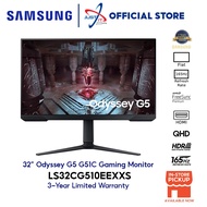 SAMSUNG LS32CG510EEXXS 32” Odyssey G5 G51C Gaming Monitor (32" VA / QHD/165Hz/1Ms/FREE-SYNC/FLAT)