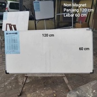 New!!! Whiteboard 60 X 120 Cm Papan Tulis 120 X 60 Cm Murah