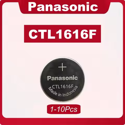 1-10Pcs New Original Panasonic CTL1616 CTL1616F rechargeable battery For Casio Solar Watch