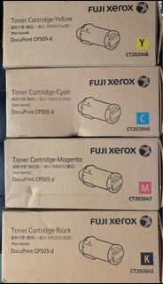 Fuji Xerox CP505D printer toner 全新碳粉