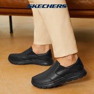 Skechers สเก็ตเชอร์ส รองเท้าผู้ชาย Men Work Flex Advantage Slip Resistant Bronwood Work Shoes - 7707
