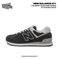Sneakers  574 Core Black 100% Global