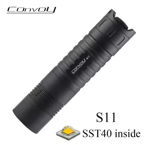 Flashlight Convoy S11 Luminus SST40 2300lm Led Lanterna Camping Fishing Torch 26650 Flash Light High