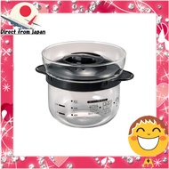 [HARIO] Glass Rice Cooker for the Range, 1-2 Cups, Microwave Safe, XRCN-2-B[Direct from Japan]