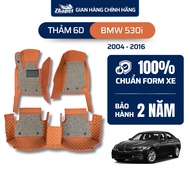 6D BMW 530i 2004 - 2016 ZKAPET car floor mats (5 seats)