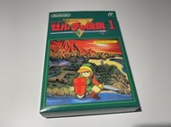 全新，薩爾達傳說（初代）The Legend of Zelda ゼルダの伝説，FC紅白機（日版現貨）左1，曠野之息