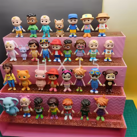 Original random send 5 pieces/set of watermelon dolls cartoon cute dolls children's games play house