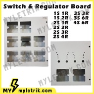 MSI Metal Regulator Board / Switch Box 1S1R / 1S2R / 2S1R / 2S2R / 2S3R / 2S4R