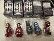 Bearbrick 100% the infinity sega Marvel 隱藏版ironman mark 50 Avengers 系列 公仔