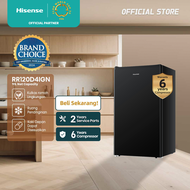 Hisense Kulkas 1 Pintu - RR120D4IGN - 91L Single Door - (Refrigerator) Lemari Es【Net Capacity 91L】【S