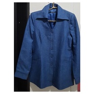 Blazer suit biru for women