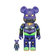 Bearbrick EVA 初號機 400% + 100%