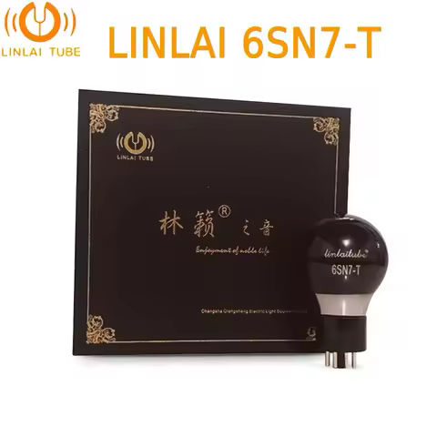 LINLAI 6SN7-T Vacuum Tube Upgrade 6H8C 6N8P CV181 6SN7SE 6SN7 HIFI Audio Valve Electronic Tube Ampli