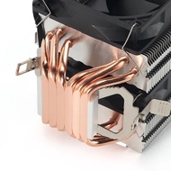 6 Heat Pipes 4 Pin PWM RGB PC Quiet CPU Cooler Intel LGA 1700 2011 2011-V3 1200 1150 1151 X79 X99 E5 AMD AM4 AM3 CPU Cooling Fan-EDJLK STORE