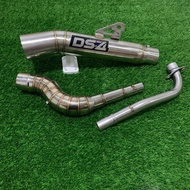 Canister Ds4/Daeng 4 Tube type 51mm For Xrm 125 Wave 110 Rs 125 Fury Smash Raider J