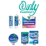 Vicks Vaporub 10g/ 25g/ 50g / Vicks Inhaler / Vicks Baby Balsem 50g