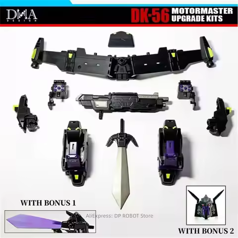[With Bonus] IN STOCK NOW DNA Design DK-56 DK56 Upgrade Kit For Legacy United Animated Universe Moto