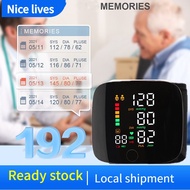 Curved touch screen Digital Blood Pressure Monitor Wrist Blood Pressure BP Voice Sphygmomanometer