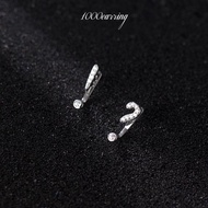 1000earring 925 Sterling Silver ?! Jacket Earrings - Silver