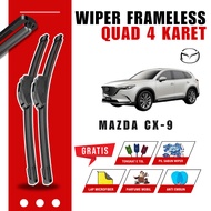 Mazda Cx-9 Quad Car Windshield Wiper Free 5 Bonus
