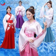 JESTINE Chinese Hanfu Skirt, Chinese Cloth Oriental Fairy Princess Chinese Ancient Dress, Chinese St